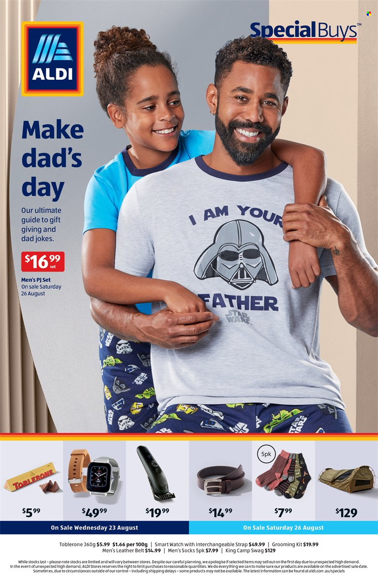 ALDI catalogue - 23 Aug 2023 - 29 Aug 2023. Page 1