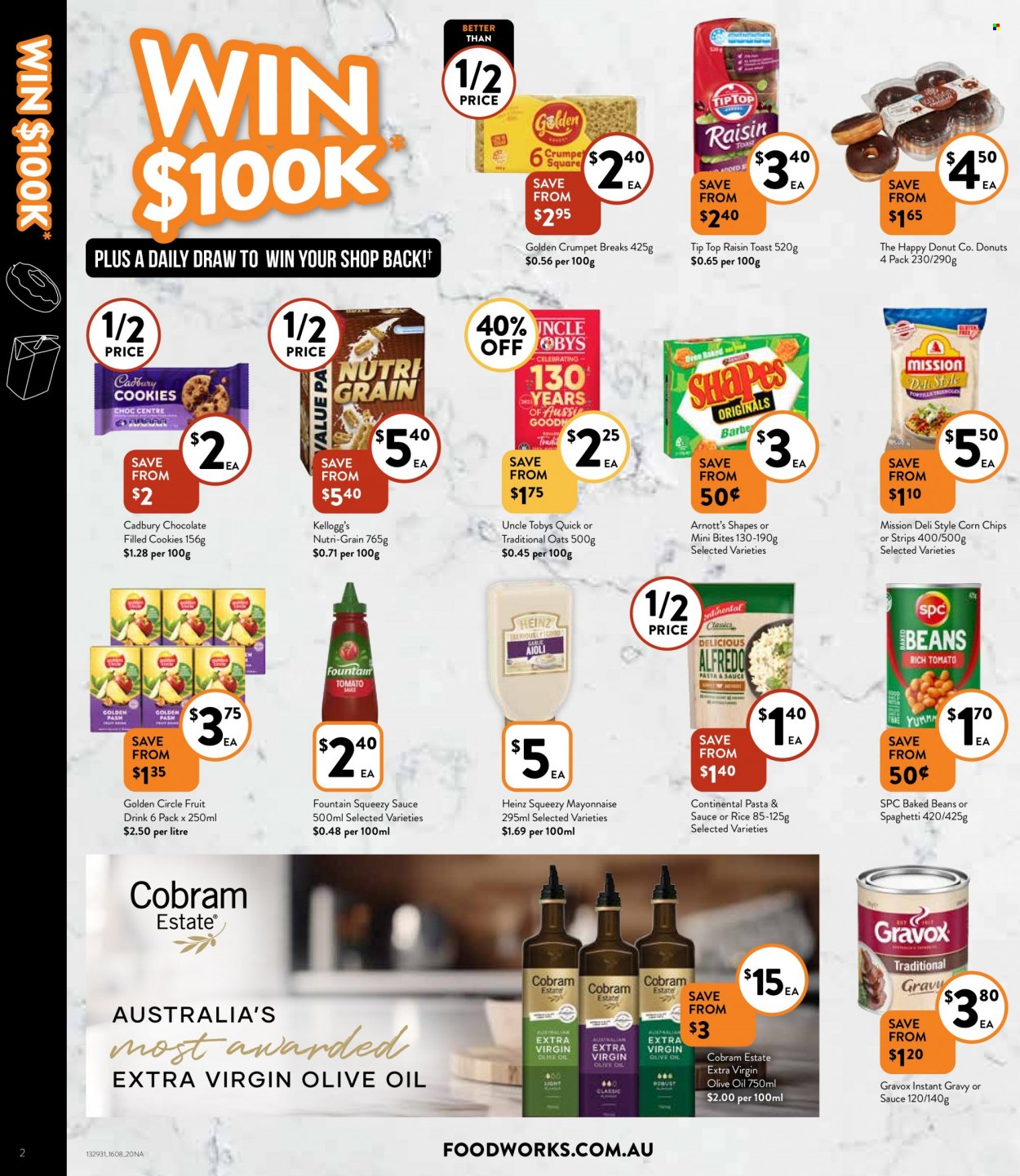 Foodworks catalogue - 16 Aug 2023 - 22 Aug 2023. Page 2