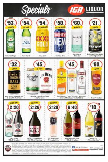 IGA LIQUOR Catalogue - 16 Aug 2023 - 22 Aug 2023.