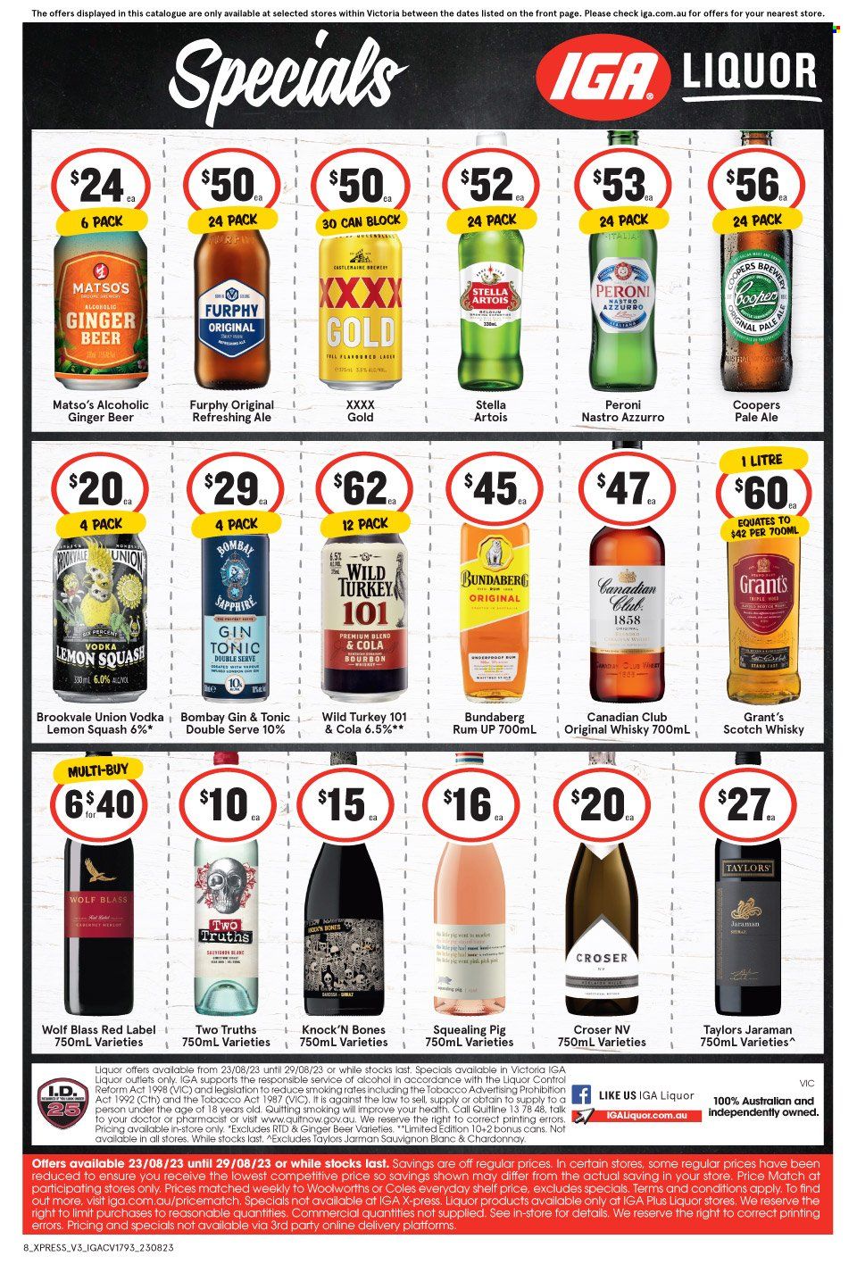 IGA Xpress catalogue - 23 Aug 2023 - 29 Aug 2023. Page 2