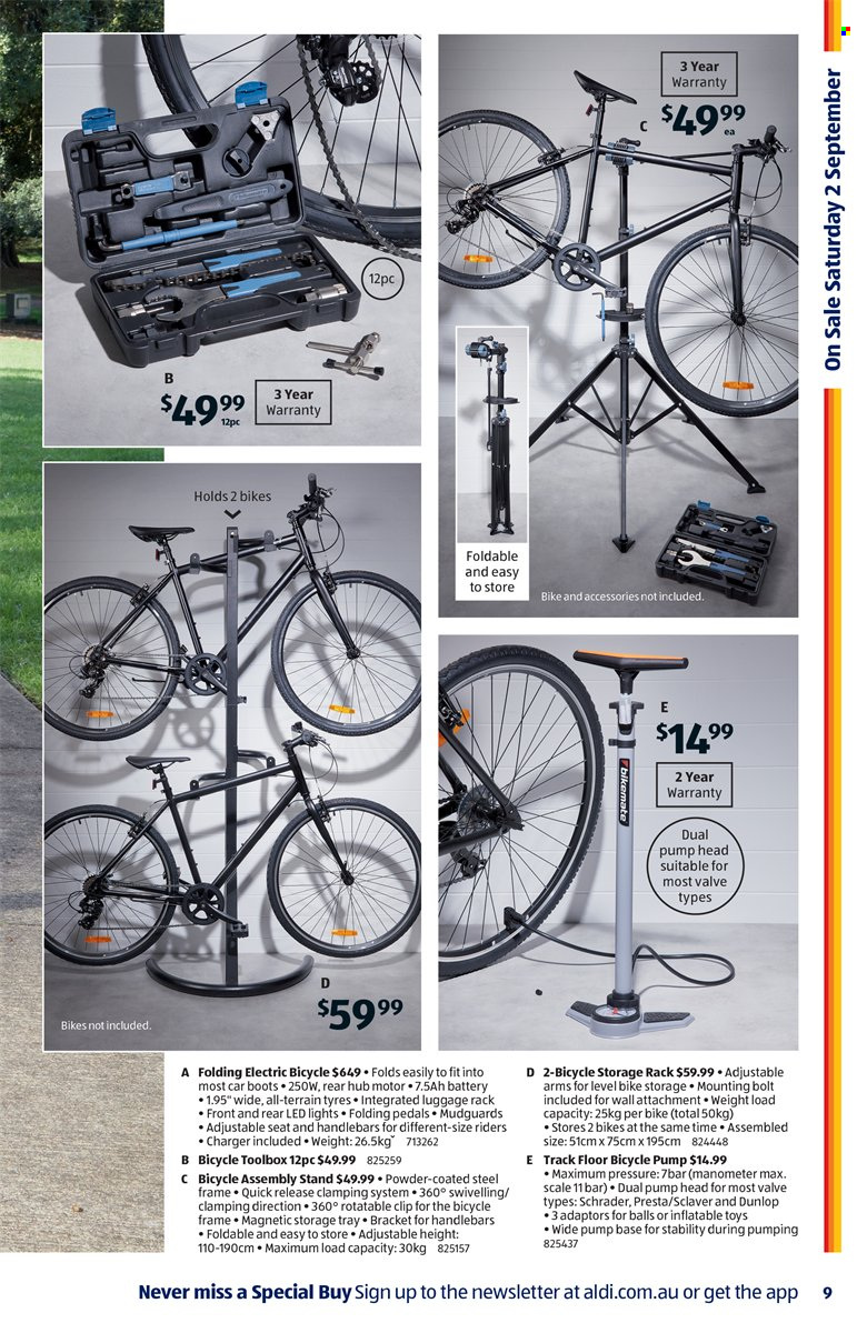 ALDI catalogue - 30 Aug 2023 - 5 Sep 2023. Page 9