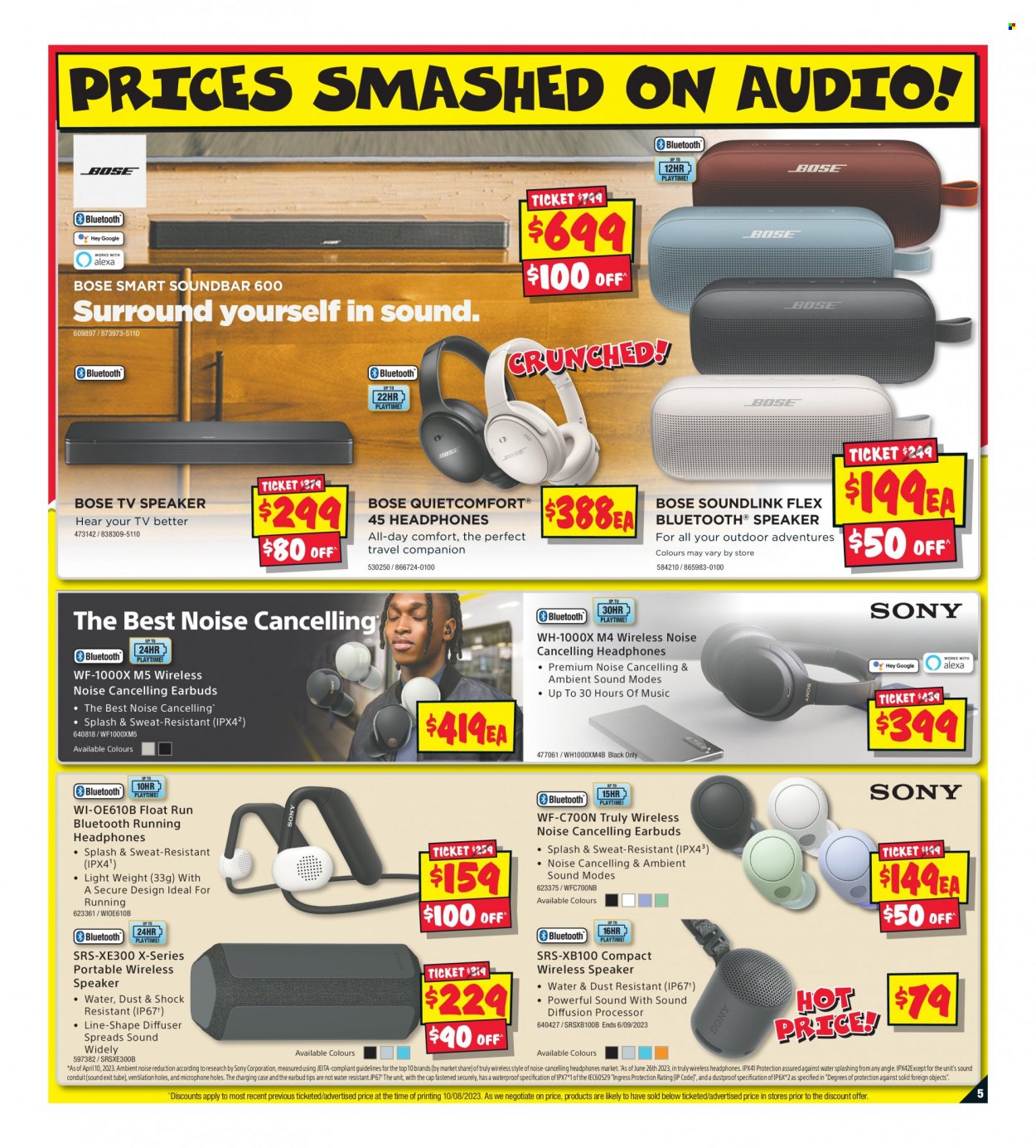 JB Hi-Fi catalogue - 24 Aug 2023 - 6 Sep 2023. Page 5