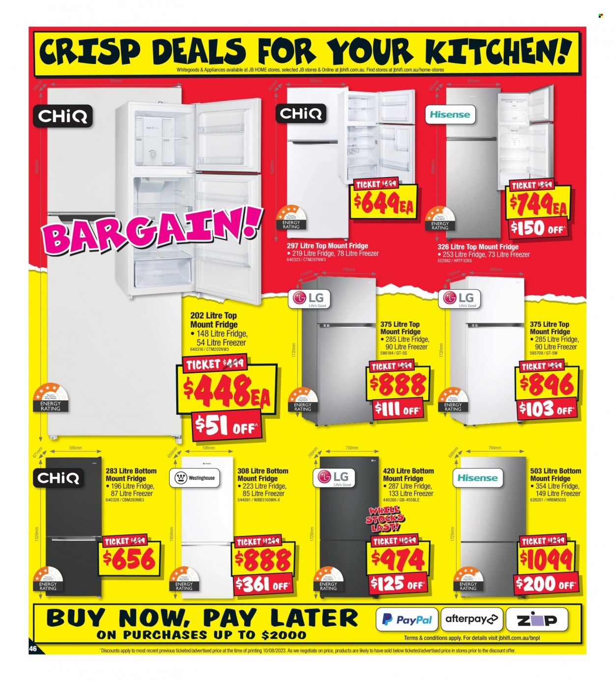 JB Hi-Fi catalogue - 24 Aug 2023 - 6 Sep 2023. Page 46