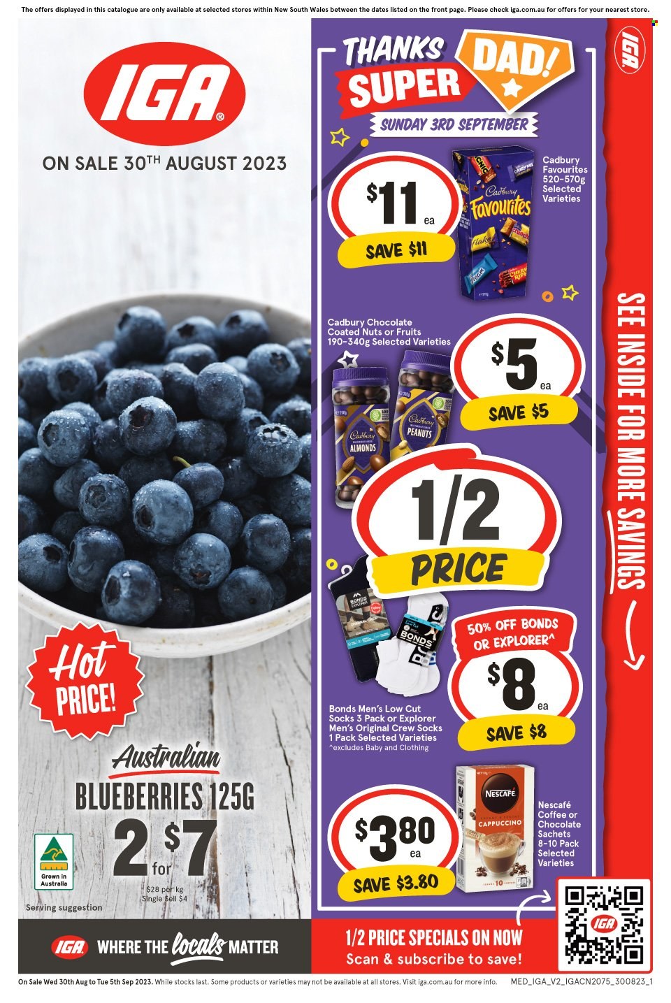 IGA catalogue - 30 Aug 2023 - 5 Sep 2023. Page 1