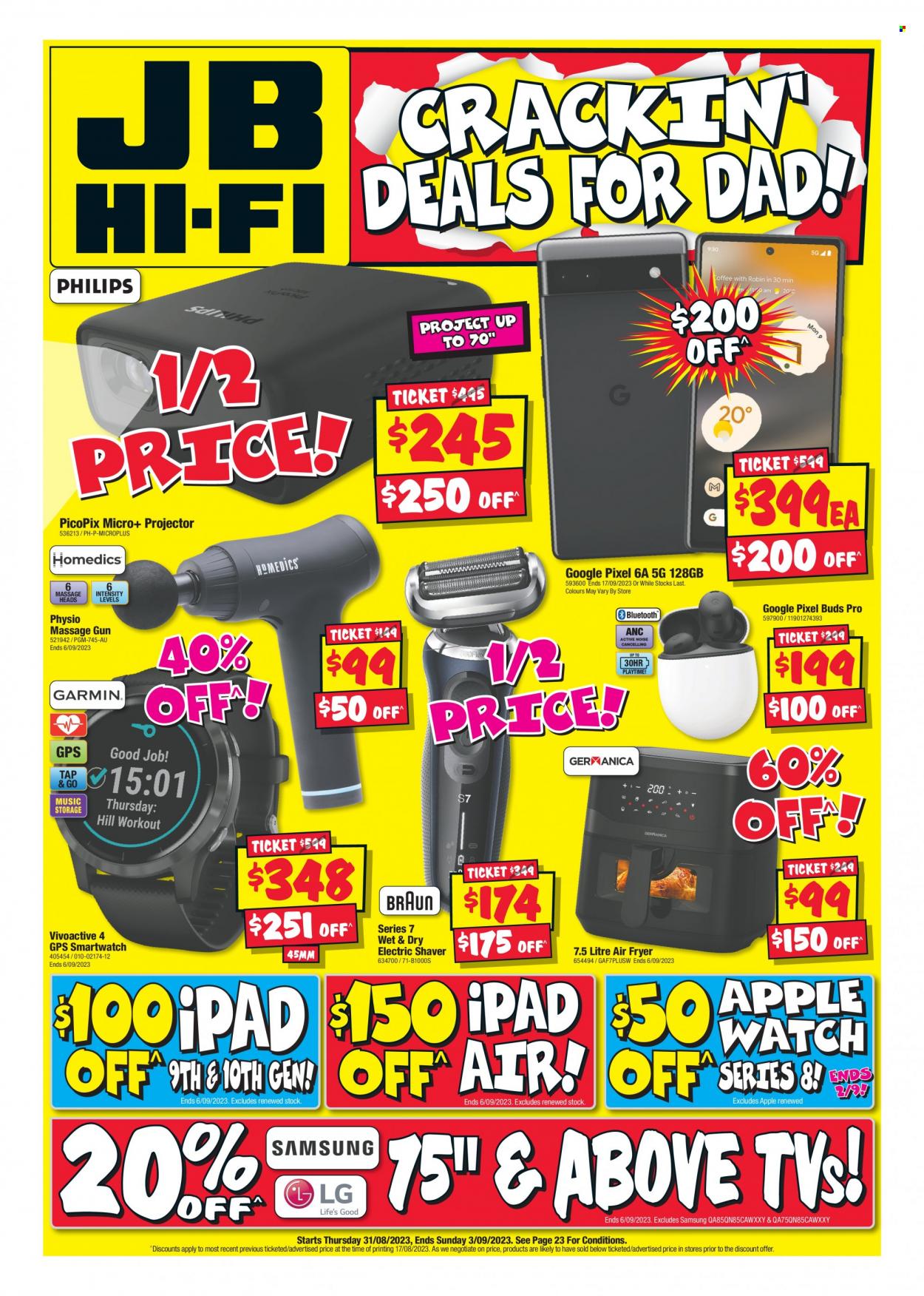 JB Hi-Fi catalogue - 31 Aug 2023 - 3 Sep 2023. Page 1