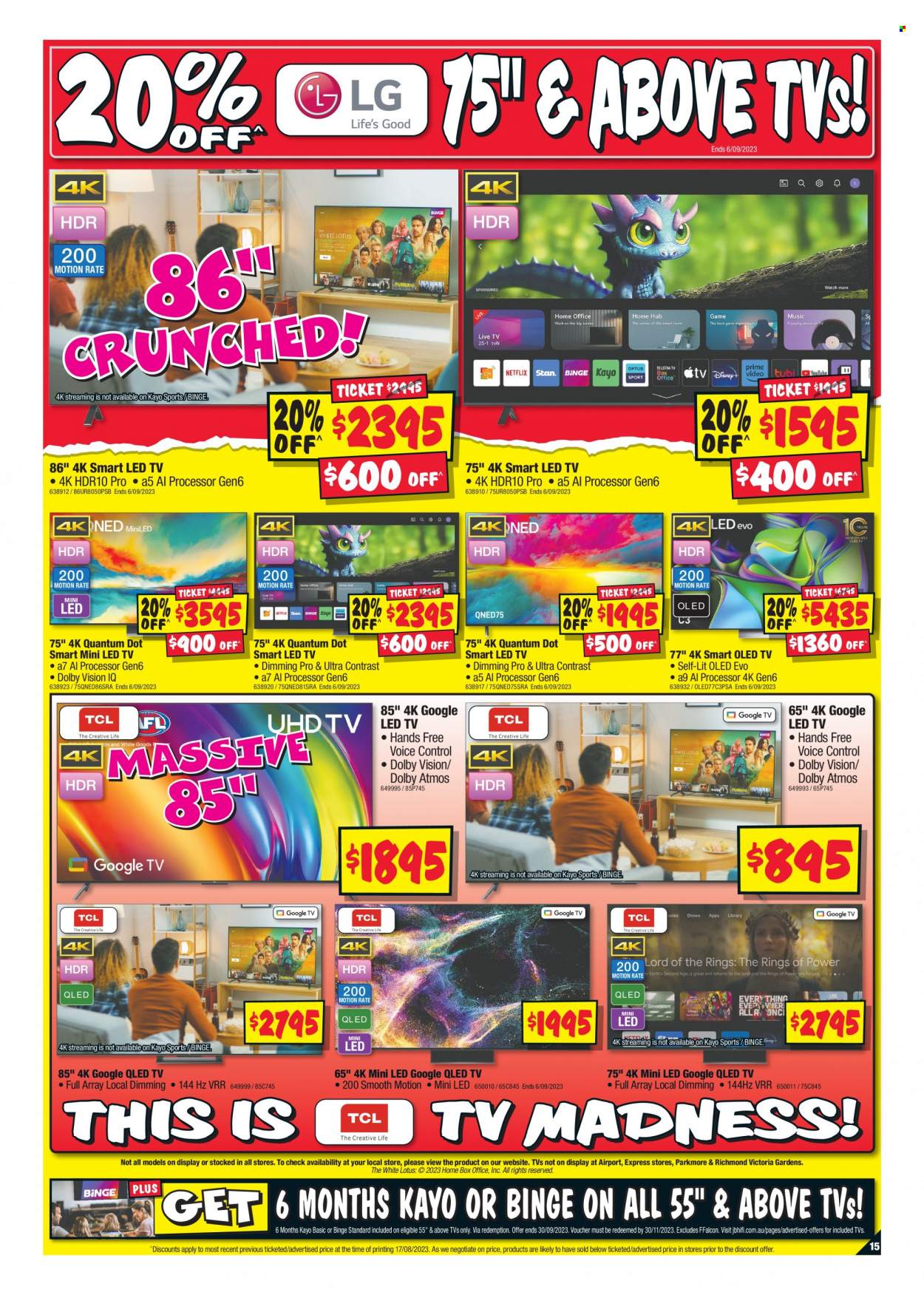 JB Hi-Fi catalogue - 31 Aug 2023 - 3 Sep 2023. Page 15