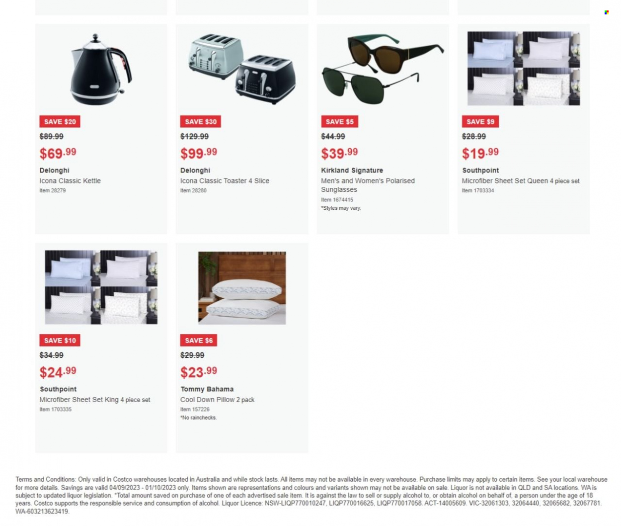 Costco catalogue - 4 Sep 2023 - 1 Oct 2023. Page 4