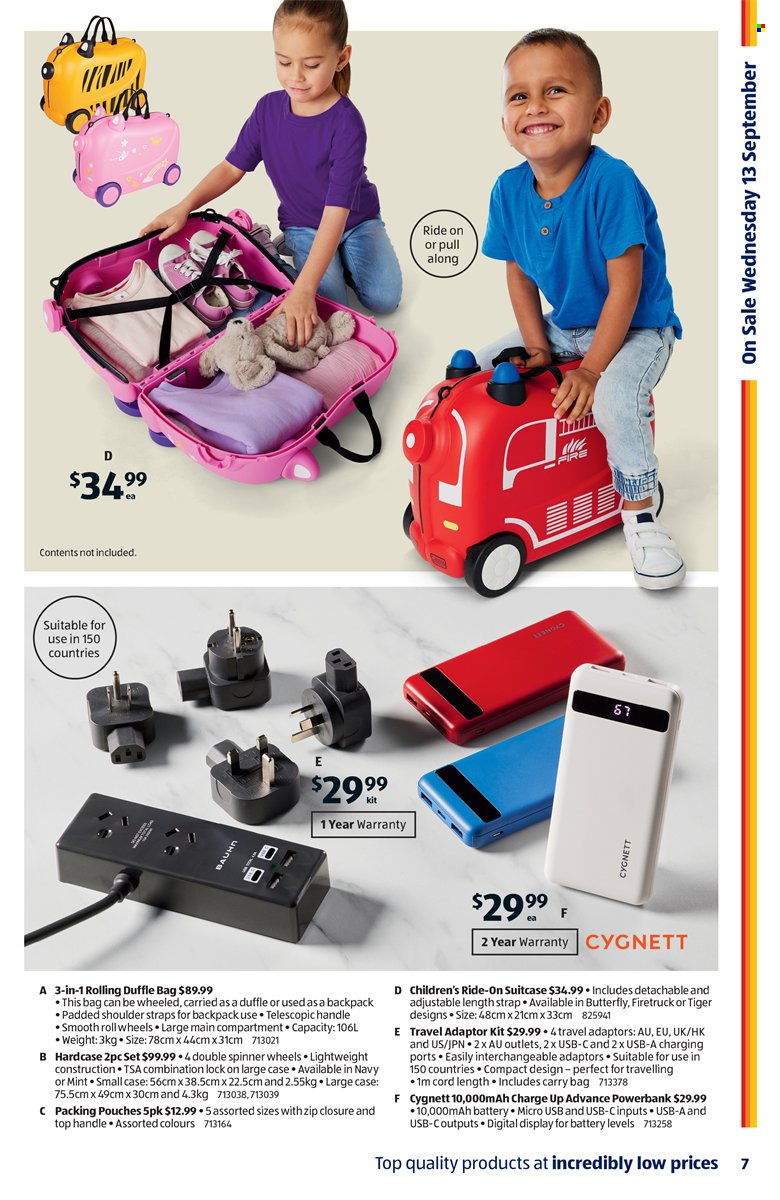ALDI catalogue - 13 Sep 2023 - 19 Sep 2023. Page 7