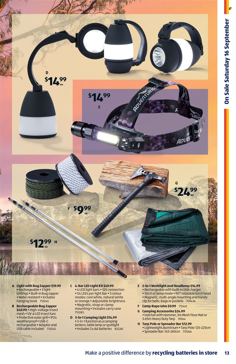 ALDI catalogue - 13 Sep 2023 - 19 Sep 2023. Page 13