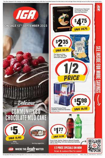 IGA Catalogue - 13 Sep 2023 - 19 Sep 2023.