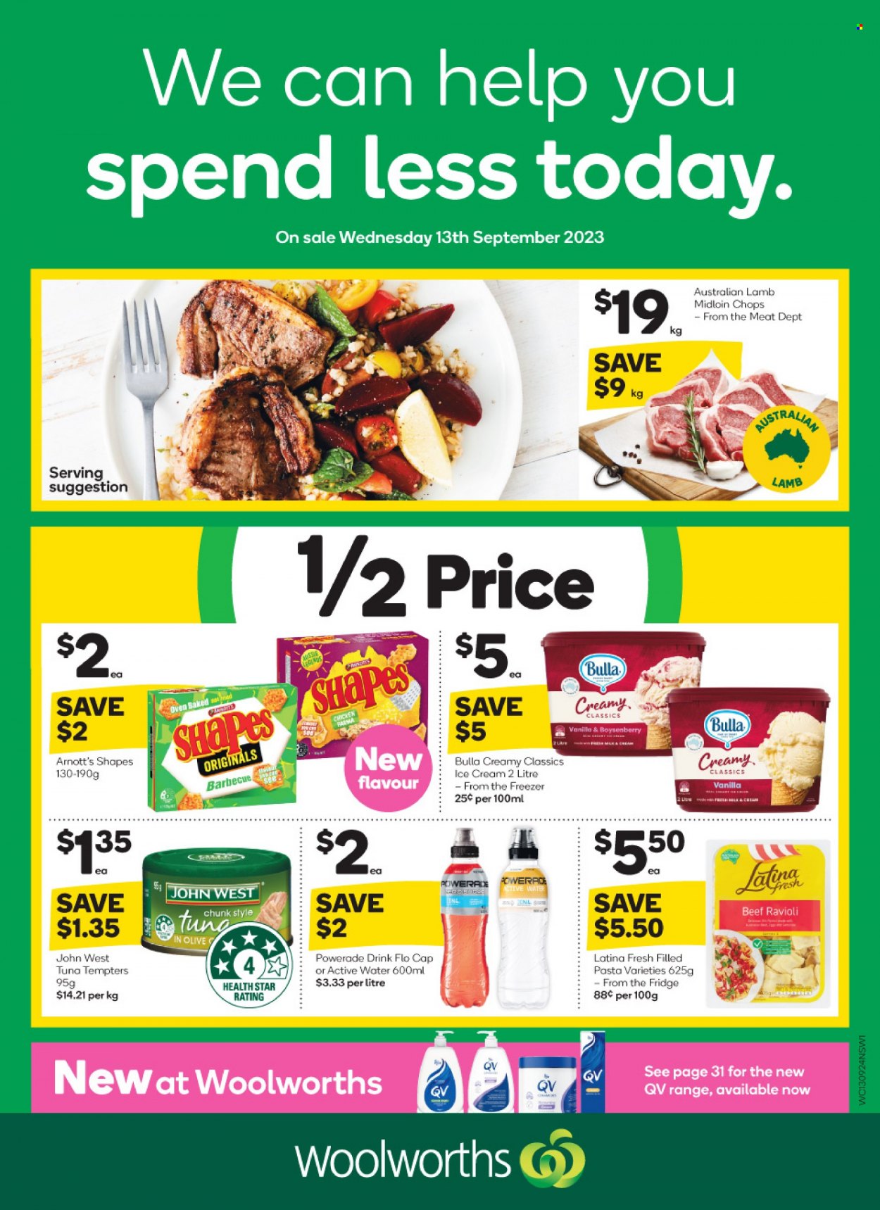 Woolworths catalogue - 13 Sep 2023 - 19 Sep 2023. Page 1