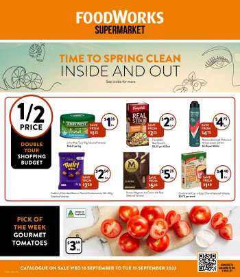 Foodworks Catalogue - 13 Sep 2023 - 19 Sep 2023.