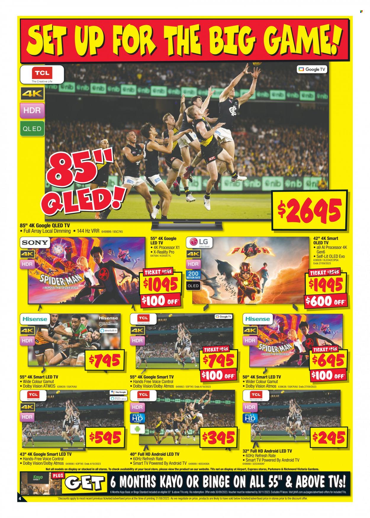 JB Hi-Fi catalogue - 14 Sep 2023 - 20 Sep 2023. Page 4