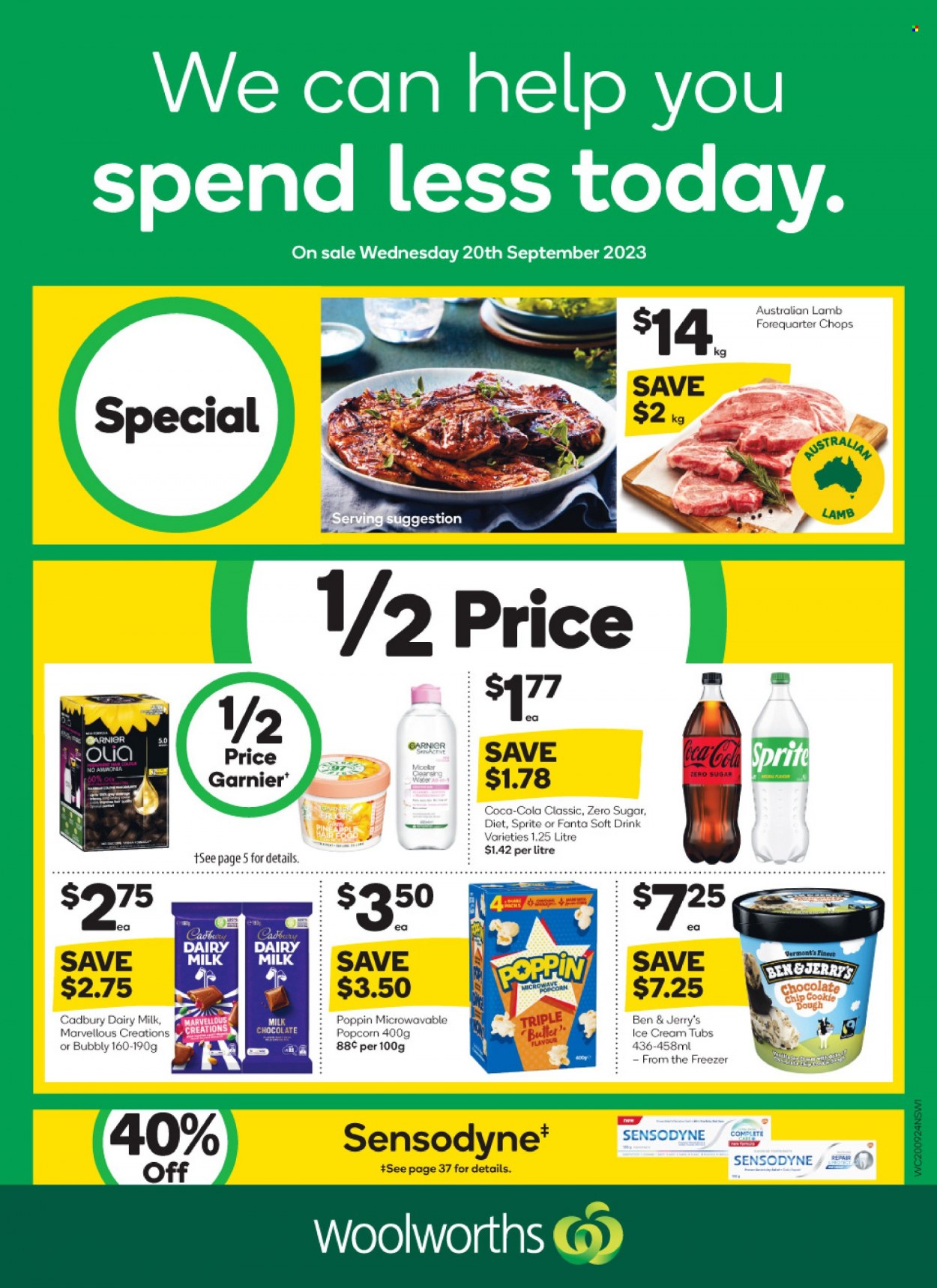 Woolworths catalogue - 20 Sep 2023 - 26 Sep 2023. Page 1
