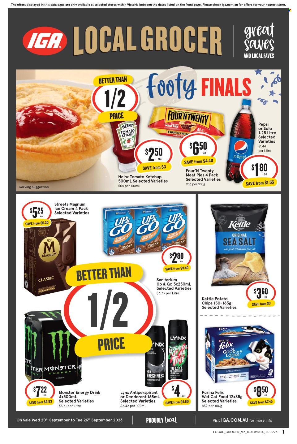 IGA Xpress catalogue - 20 Sep 2023 - 26 Sep 2023. Page 1