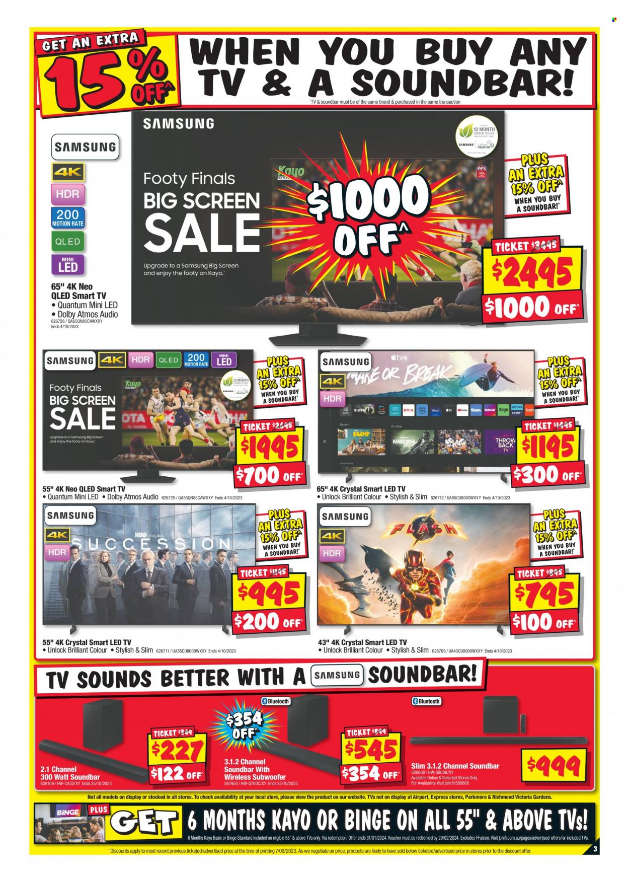 JB Hi-Fi catalogue - 21 Sep 2023 - 27 Sep 2023. Page 3