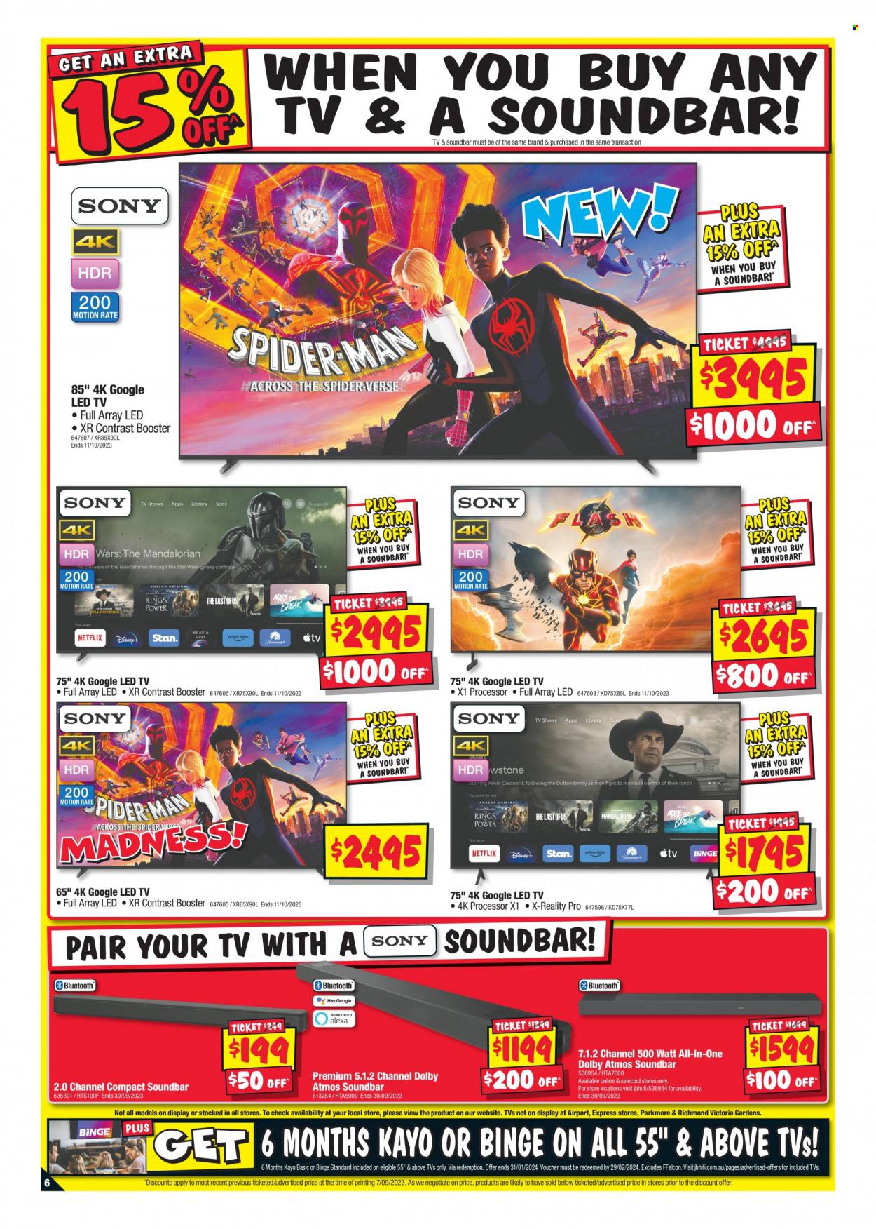 JB Hi-Fi catalogue - 21 Sep 2023 - 27 Sep 2023. Page 6