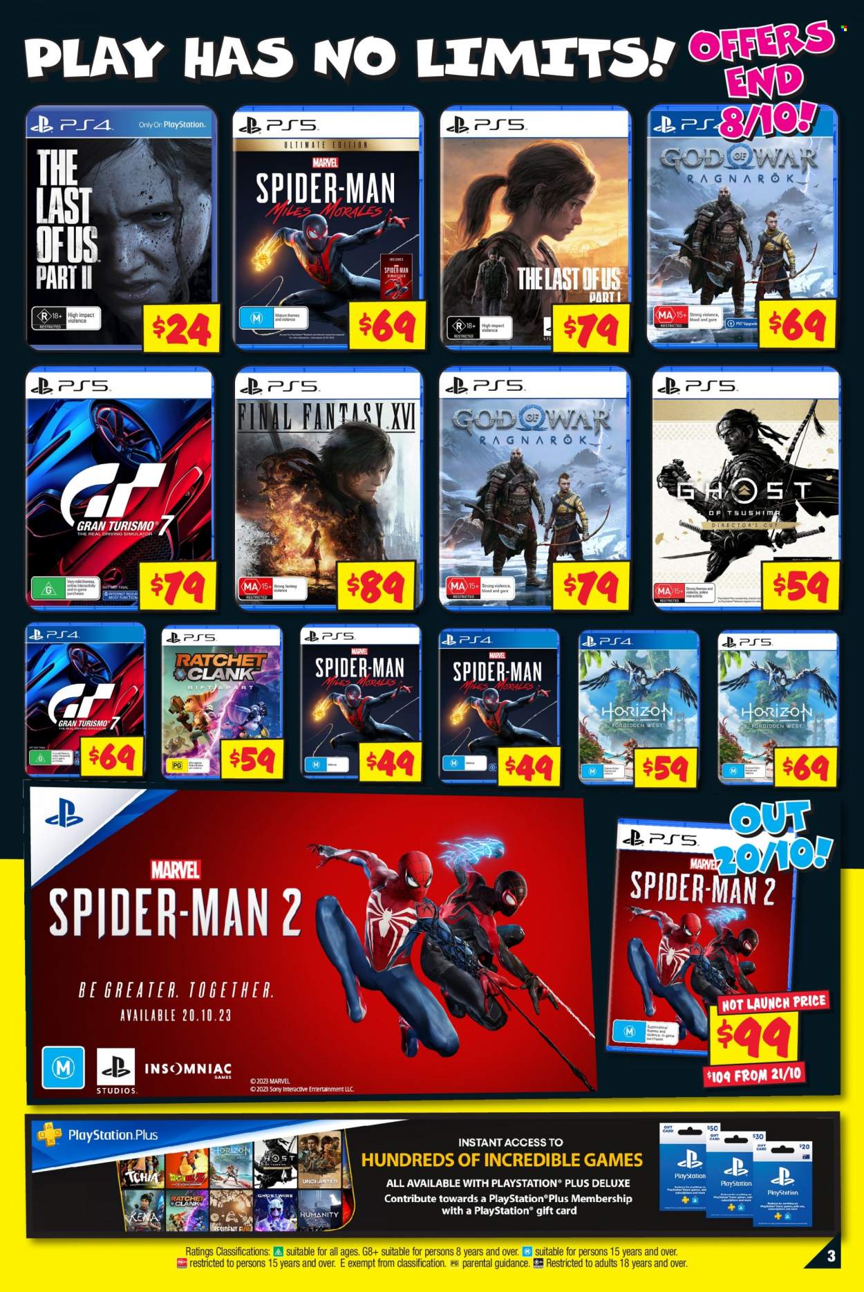 JB Hi-Fi catalogue - 22 Sep 2023 - 11 Oct 2023. Page 3