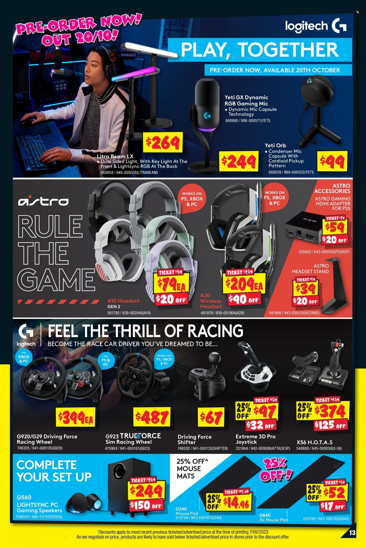 JB Hi-Fi catalogue - 22 Sep 2023 - 11 Oct 2023. Page 13