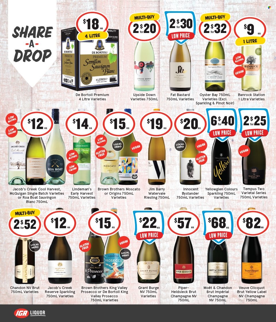 IGA LIQUOR catalogue - 27 Sep 2023 - 10 Oct 2023. Page 4