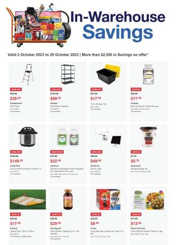 Costco Catalogue - 2 Oct 2023 - 29 Oct 2023.