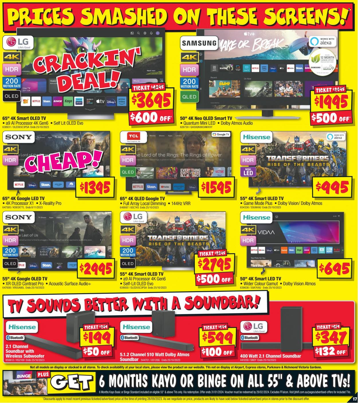 JB Hi-Fi catalogue - 12 Oct 2023 - 18 Oct 2023. Page 17