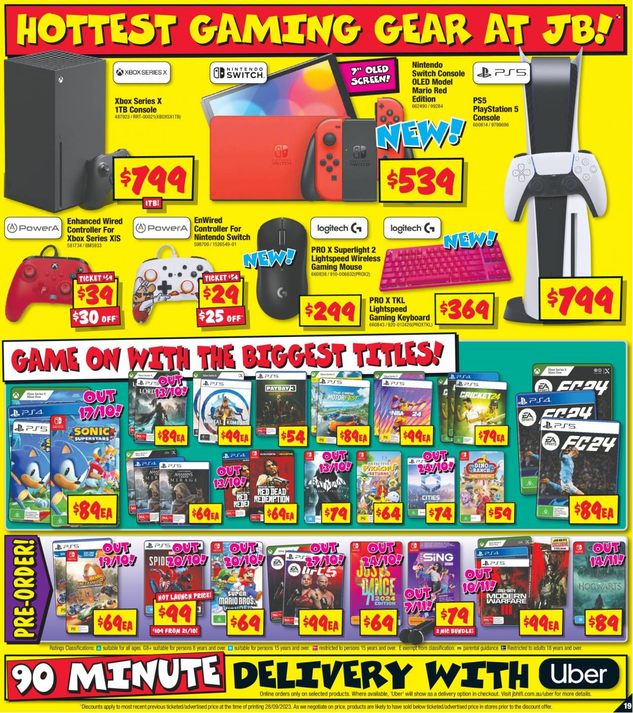 JB Hi-Fi catalogue - 12 Oct 2023 - 18 Oct 2023. Page 19