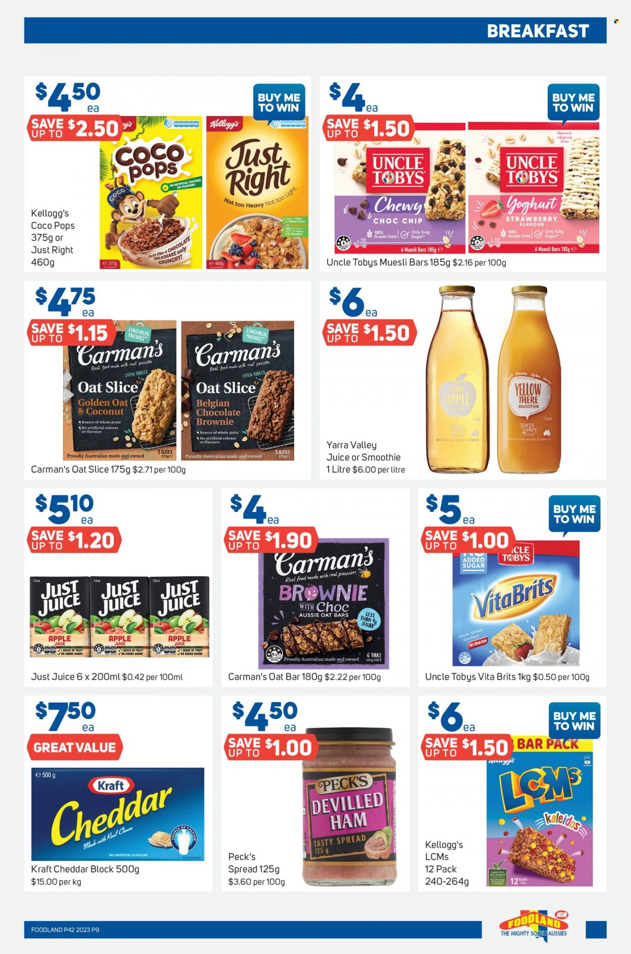 Foodland catalogue - 18 Oct 2023 - 24 Oct 2023. Page 9