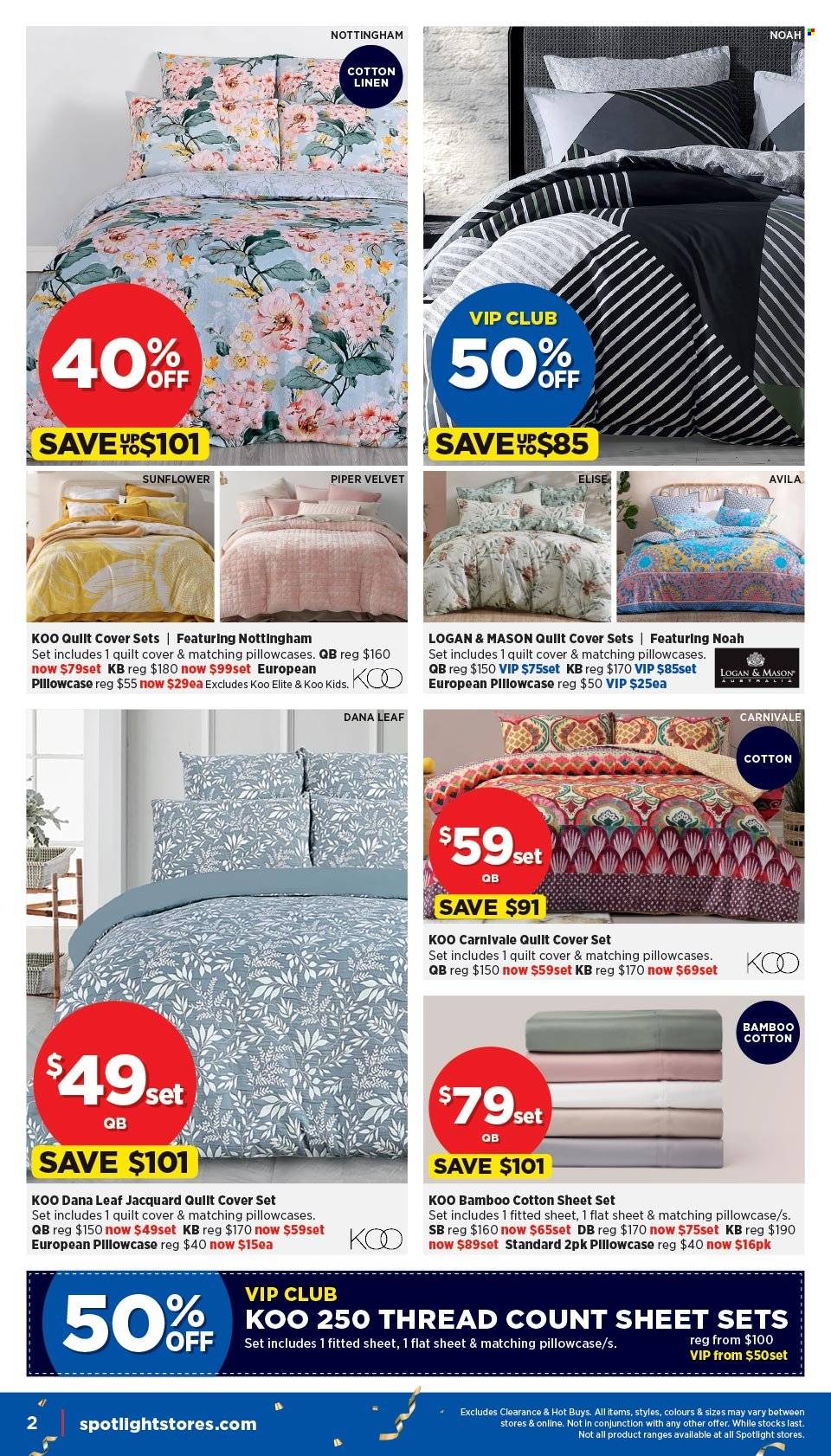 Spotlight catalogue - 18 Oct 2023 - 5 Nov 2023. Page 2