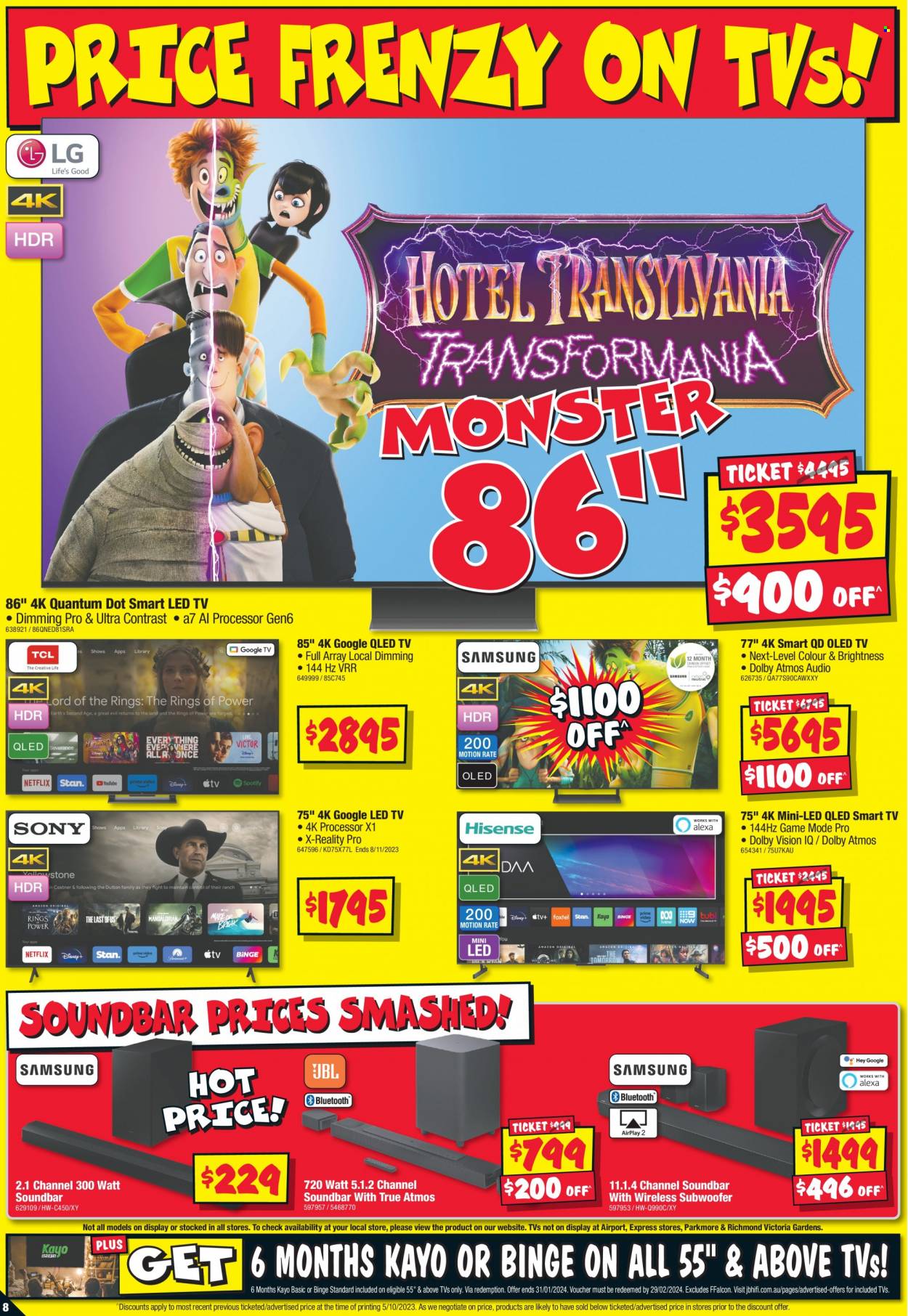 JB Hi-Fi catalogue - 19 Oct 2023 - 25 Oct 2023. Page 8