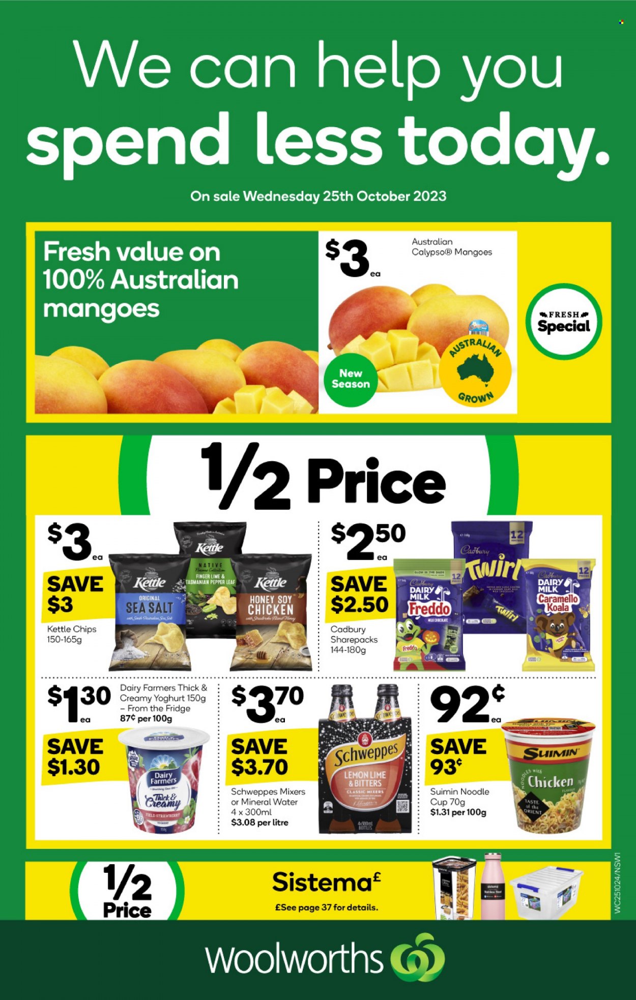 Woolworths catalogue - 25 Oct 2023 - 31 Oct 2023. Page 1