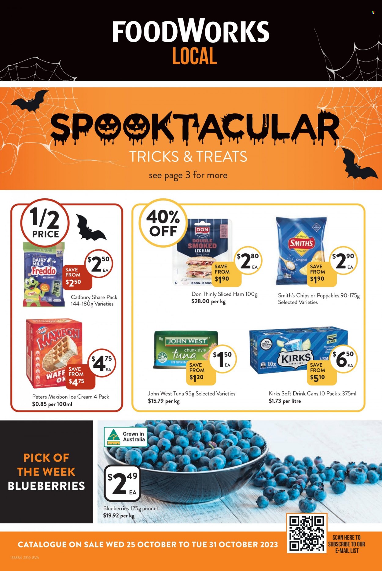 Foodworks catalogue - 25 Oct 2023 - 31 Oct 2023. Page 1
