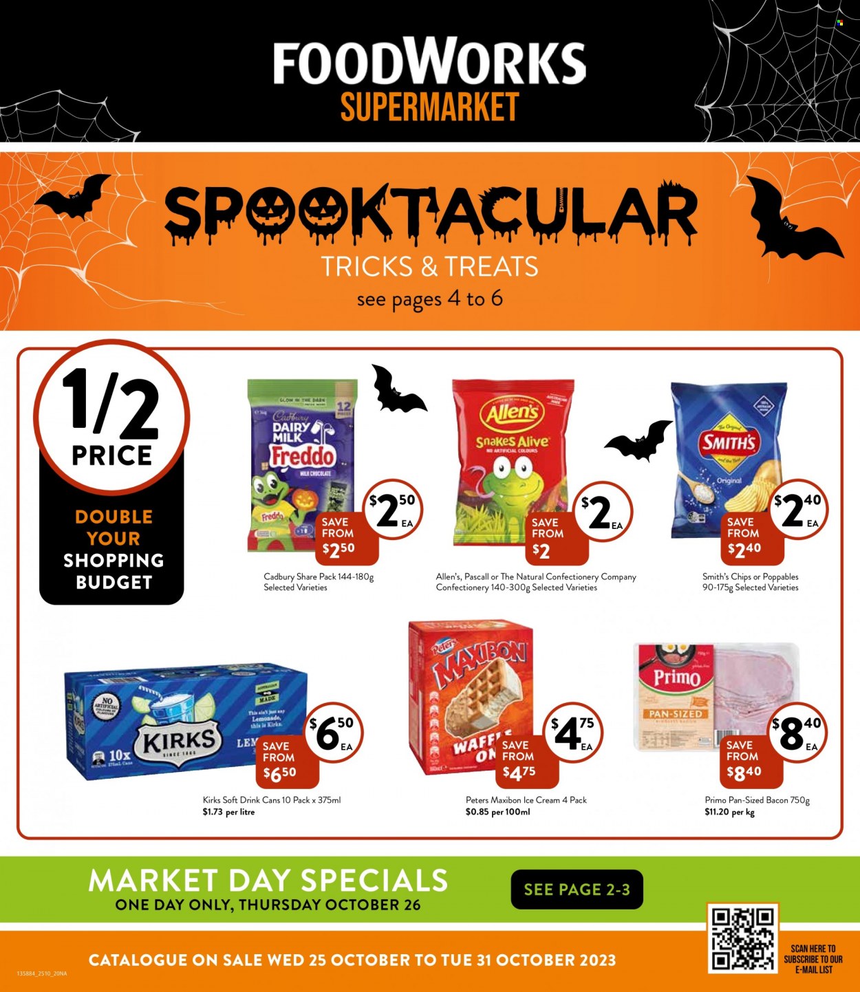 Foodworks catalogue - 25 Oct 2023 - 31 Oct 2023. Page 1