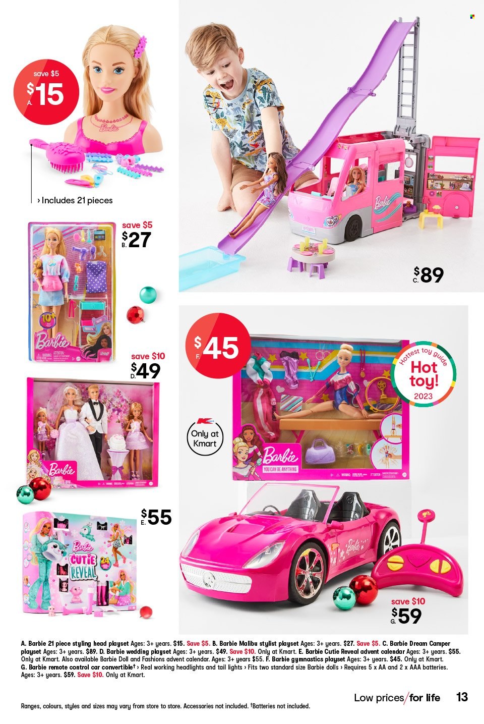 Kmart catalogue - 26 Oct 2023 - 15 Nov 2023. Page 13