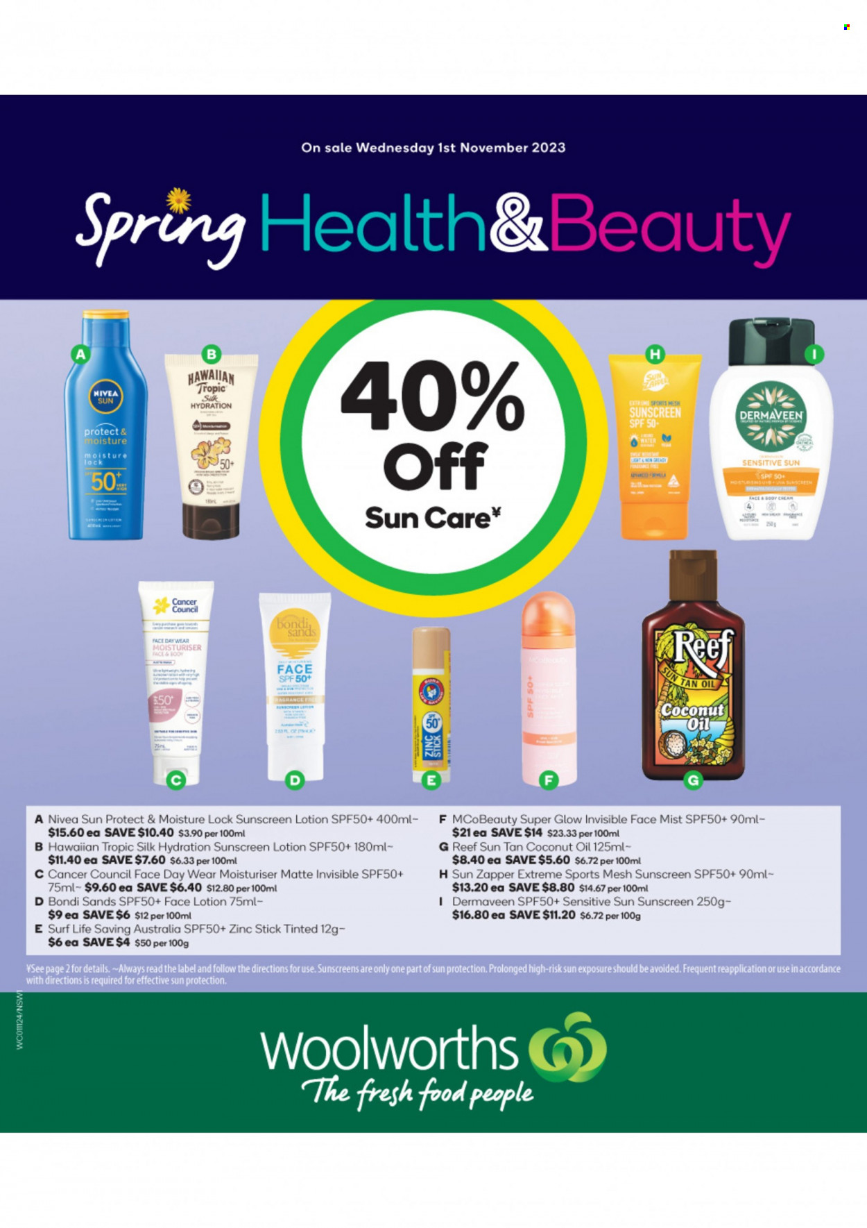 Woolworths catalogue - 1 Nov 2023 - 7 Nov 2023. Page 1