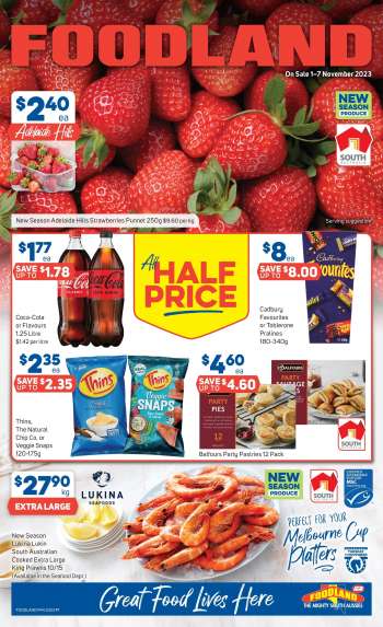 Foodland Catalogue - 1 Nov 2023 - 7 Nov 2023.