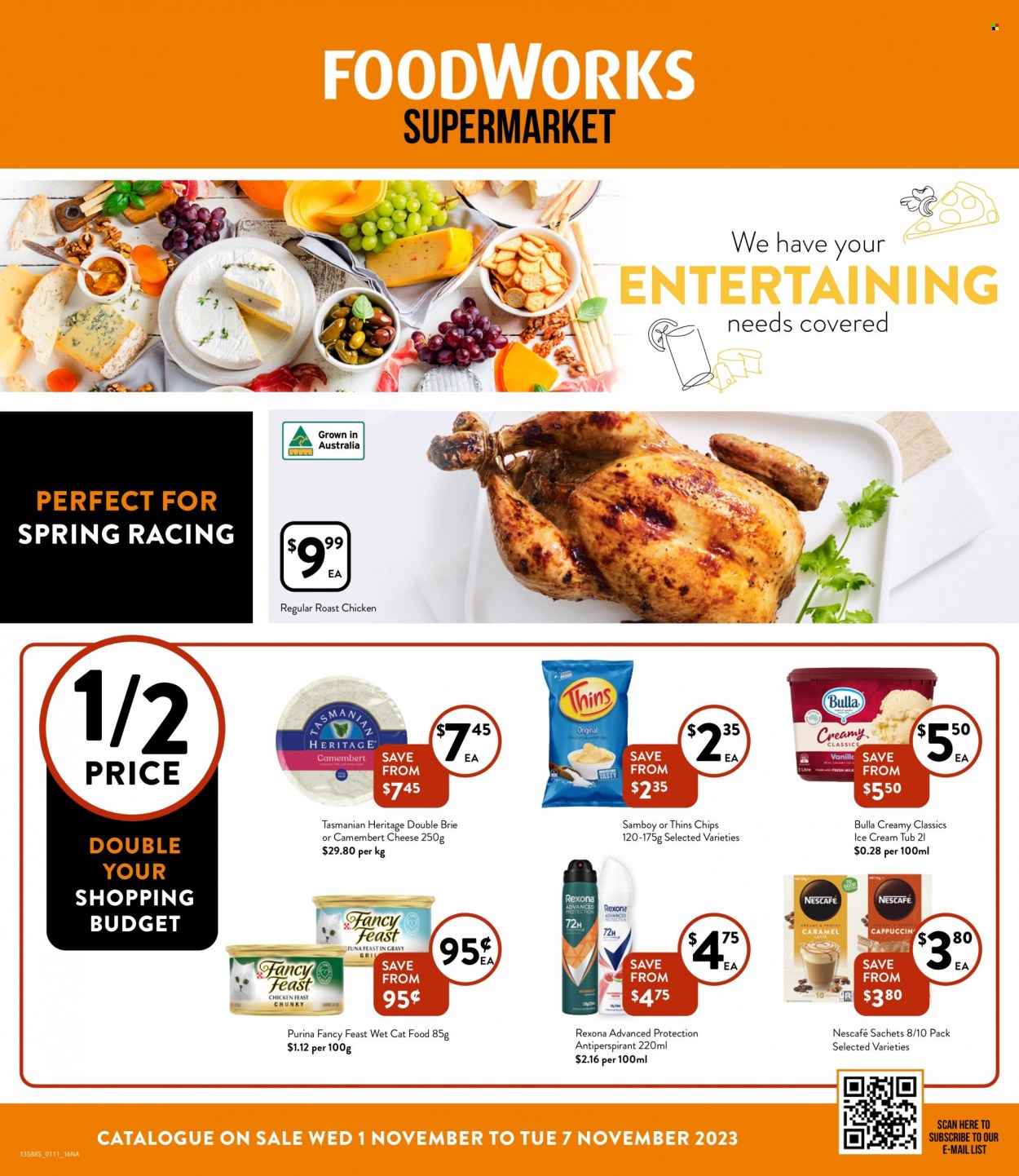 Foodworks catalogue - 1 Nov 2023 - 7 Nov 2023. Page 1