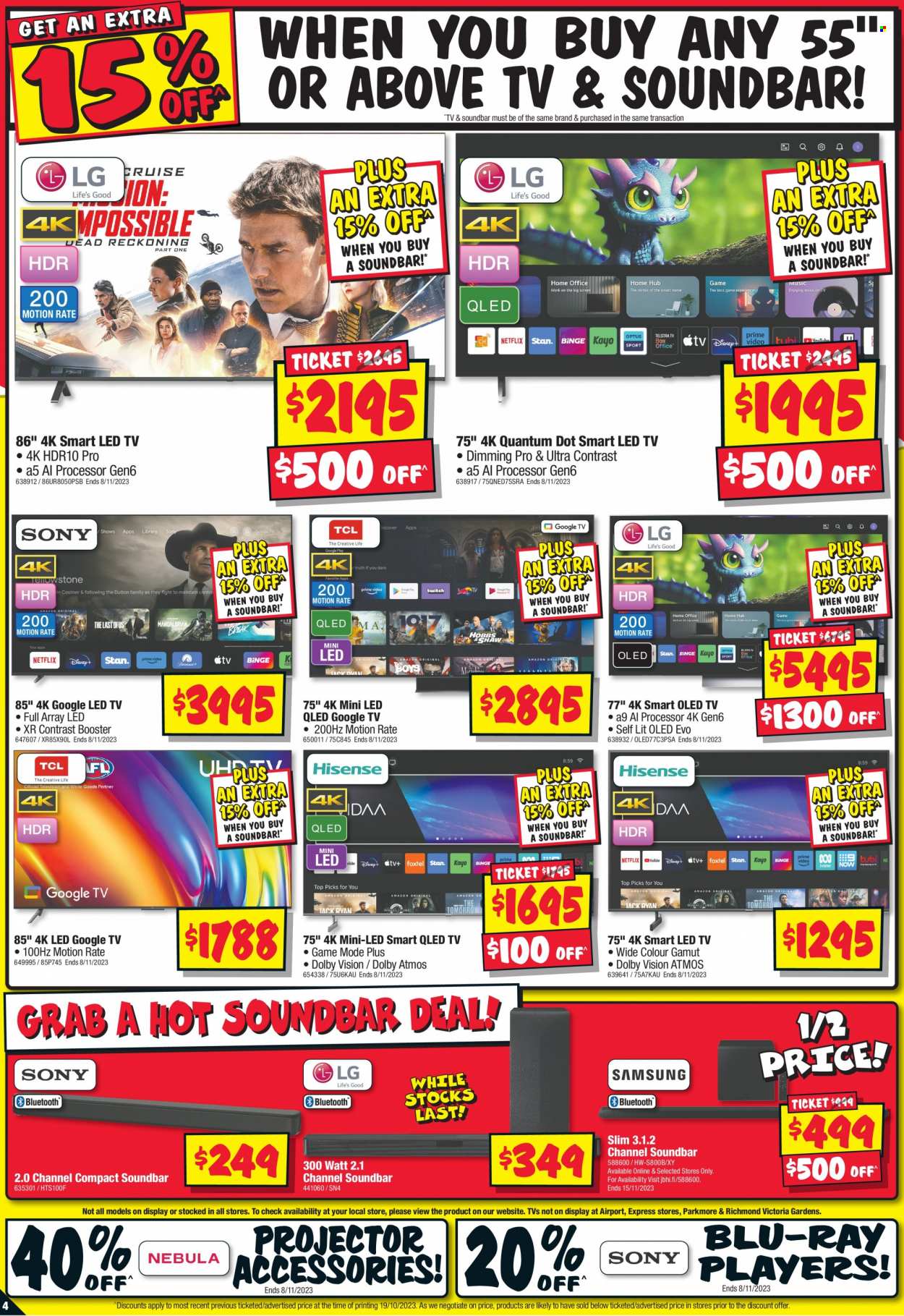 JB Hi-Fi catalogue - 2 Nov 2023 - 6 Nov 2023. Page 4