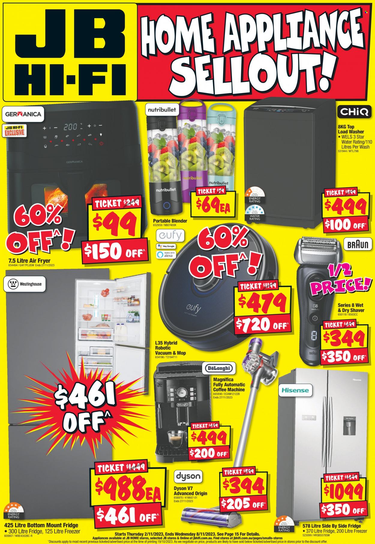 JB Hi-Fi catalogue - 2 Nov 2023 - 8 Nov 2023. Page 1