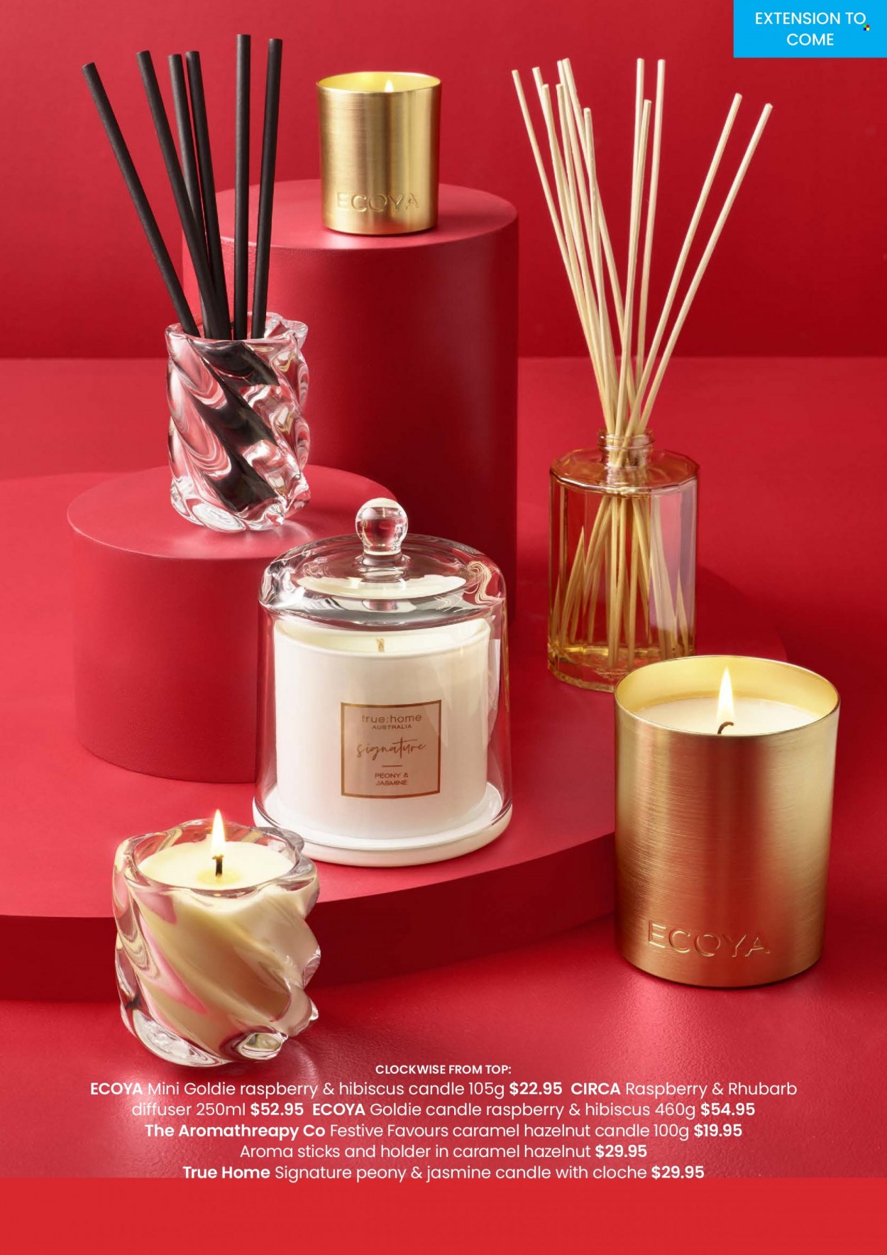 Myer Catalogue - Sales products - candle, diffuser. Page 7.