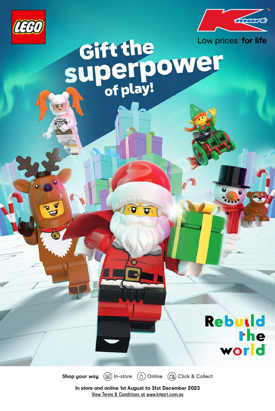 Kmart catalogue - 1 Aug 2023 - 31 Dec 2023. Page 1
