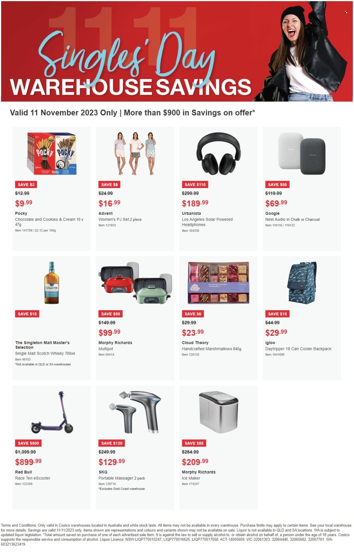 Costco catalogue - 11 Nov 2023 - 11 Nov 2023. Page 1
