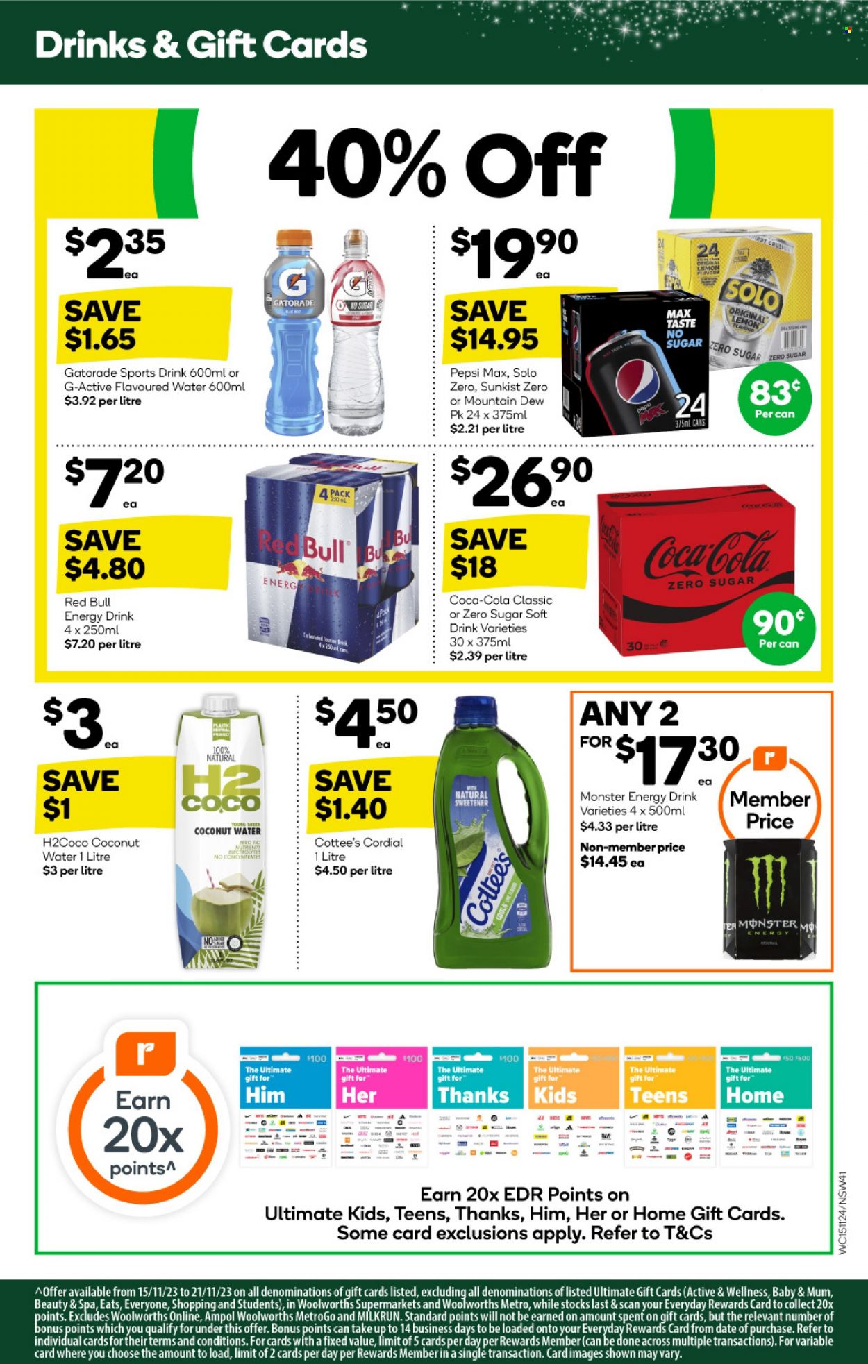 Woolworths catalogue - 15 Nov 2023 - 21 Nov 2023. Page 41