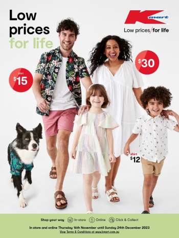 Kmart Catalogue - 16 Nov 2023 - 24 Dec 2023.