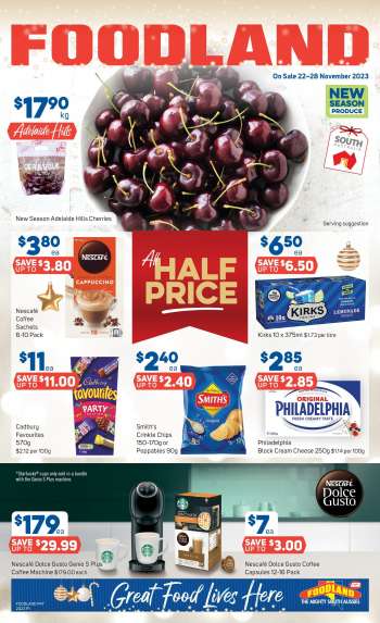 Foodland Catalogue - 22 Nov 2023 - 28 Nov 2023.