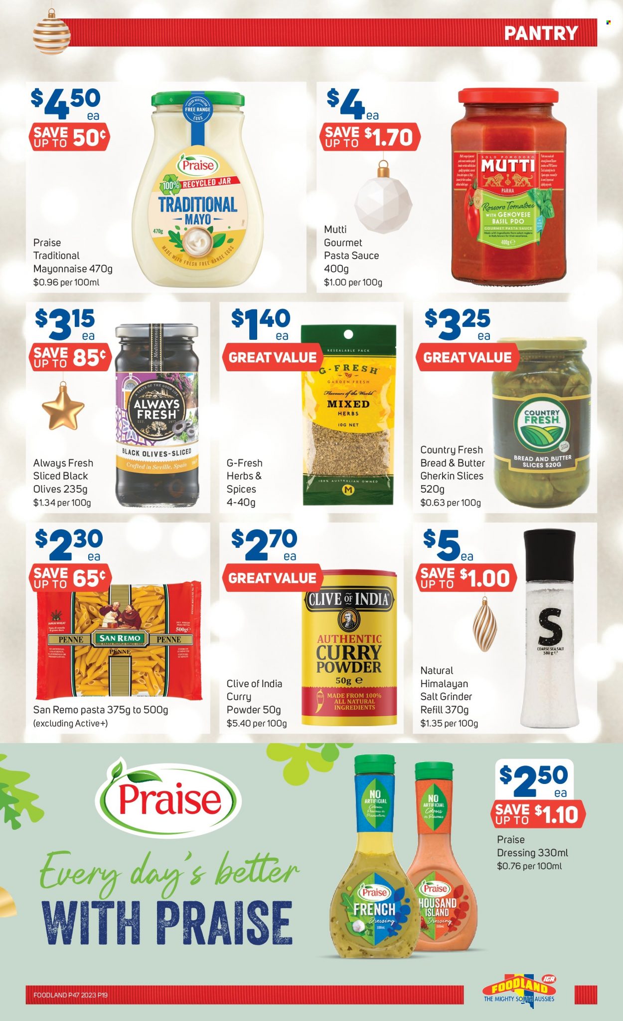 Foodland catalogue - 22 Nov 2023 - 28 Nov 2023. Page 19