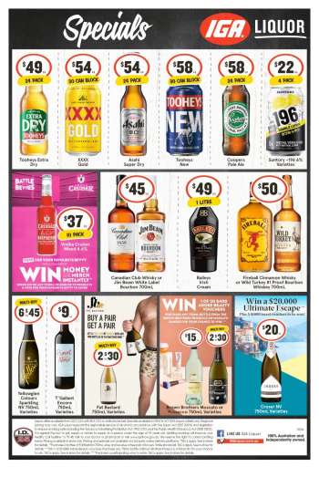 IGA LIQUOR Catalogue - 22 Nov 2023 - 28 Nov 2023.
