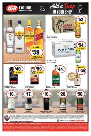 IGA LIQUOR Catalogue - 29 Nov 2023 - 5 Dec 2023.