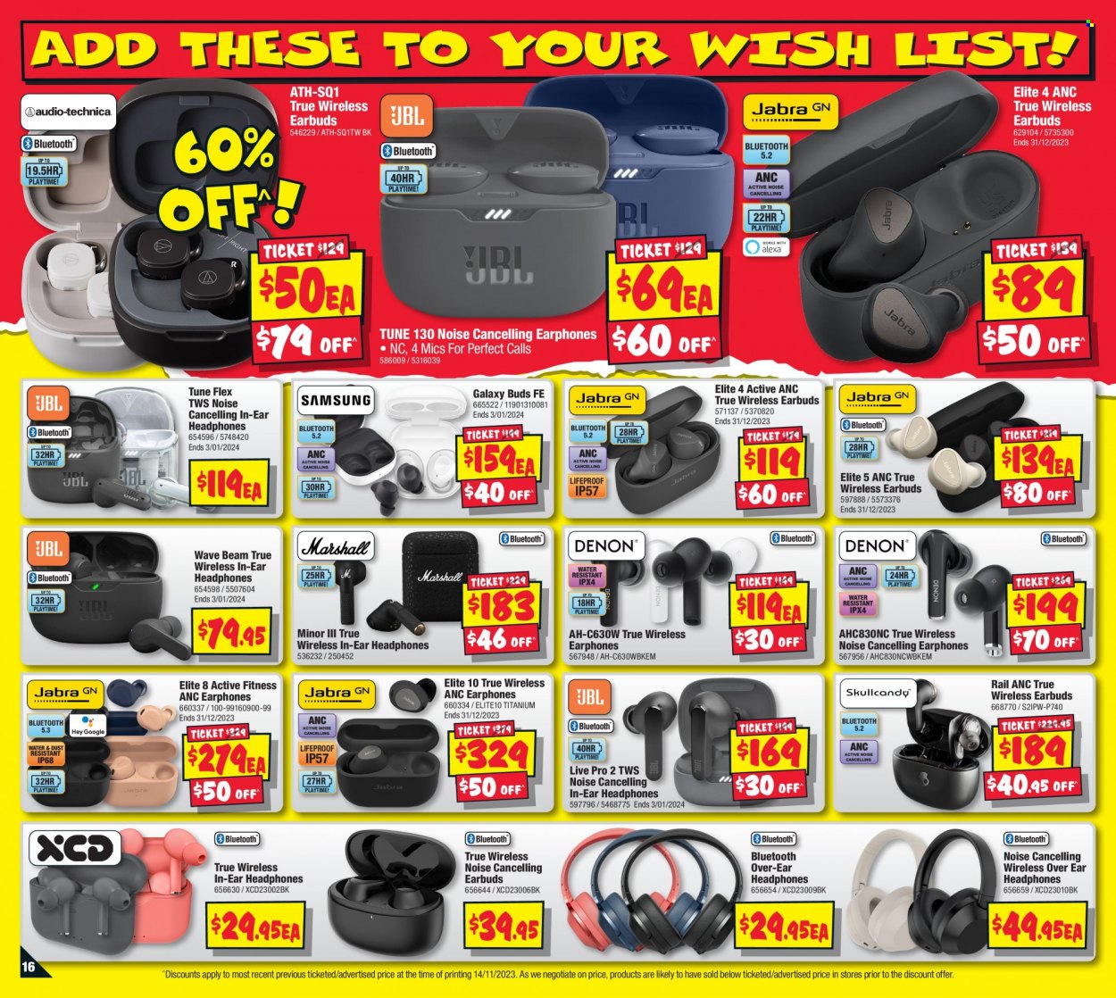 JB Hi-Fi catalogue - 30 Nov 2023 - 24 Dec 2023. Page 16