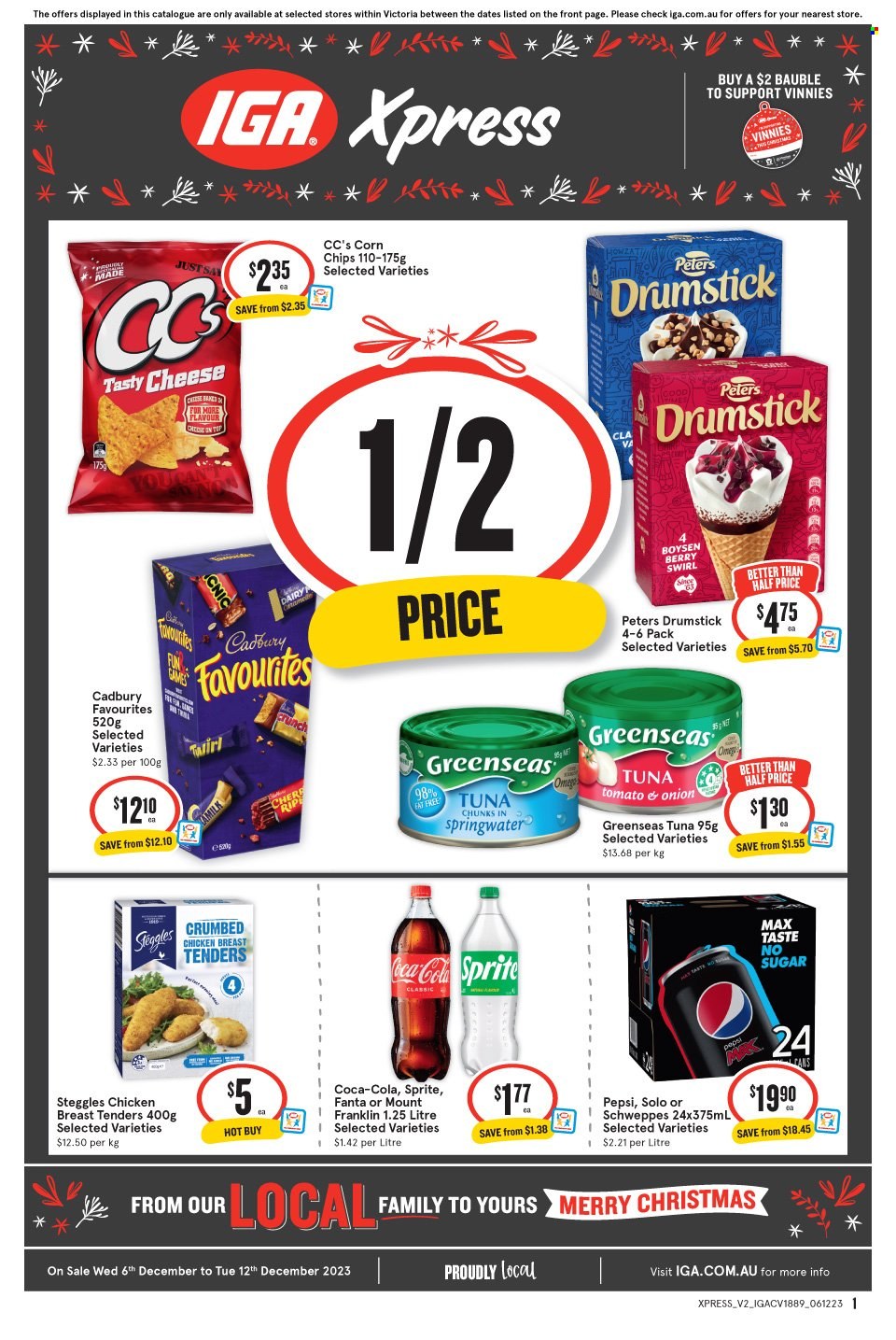 IGA Xpress catalogue - 6 Dec 2023 - 12 Dec 2023. Page 1